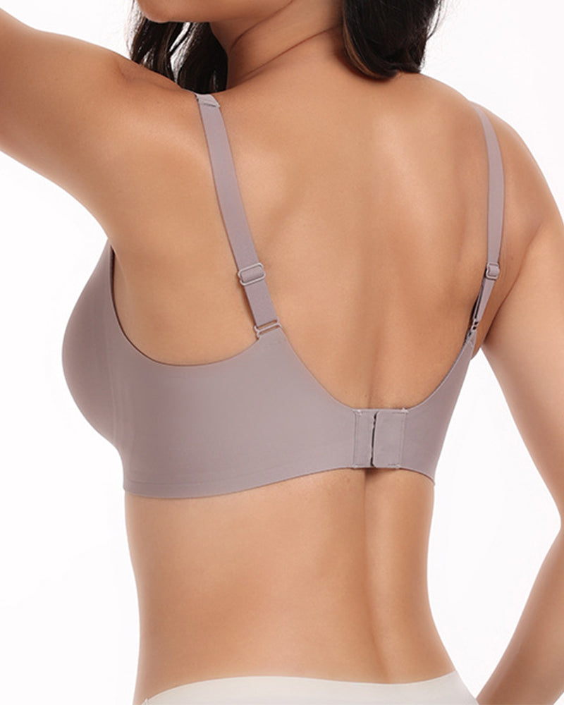 Wireless Women's Comfortable Seamless Push-up Bra