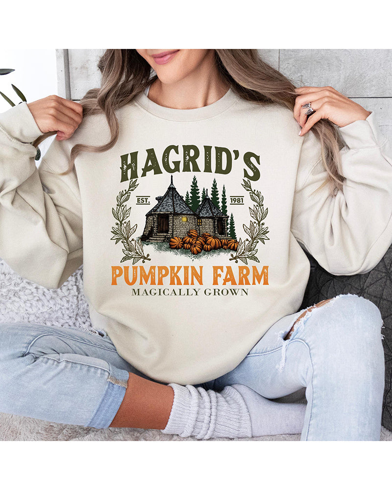 Hagrid's Pumpkin Patch Sweatshirt 2024 f/w halloween sweatshirts