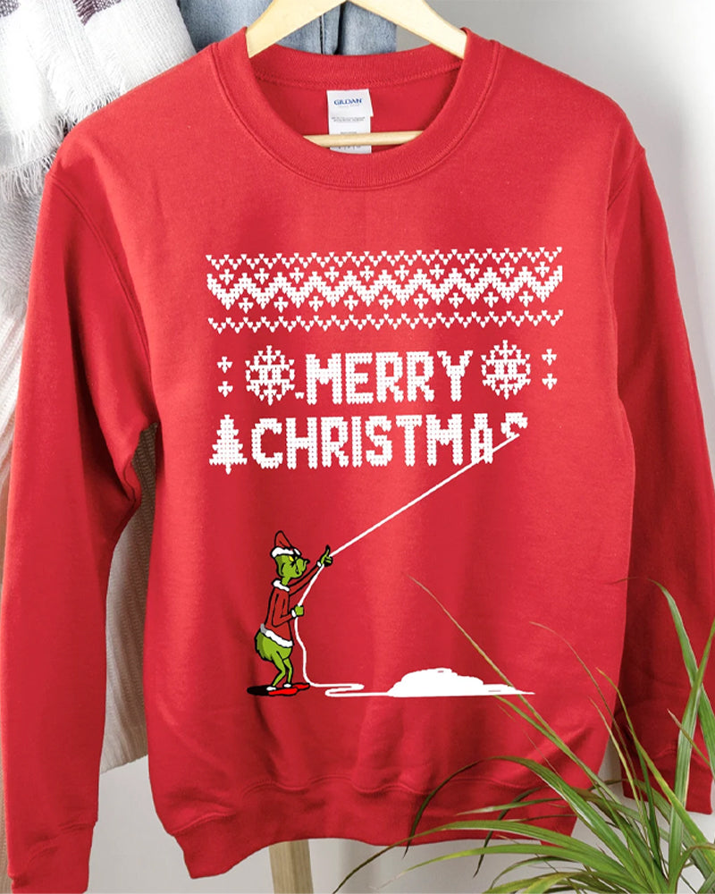 The Grinch who stole Christmas sweatshirt 2024 f/w christmas grinch sweatshirt