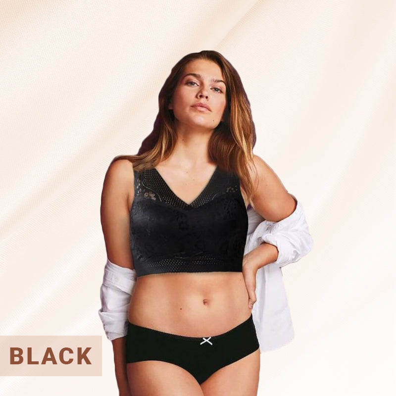 BreezyBloom - Sexy Beautiful Back Breathable Thin Bra