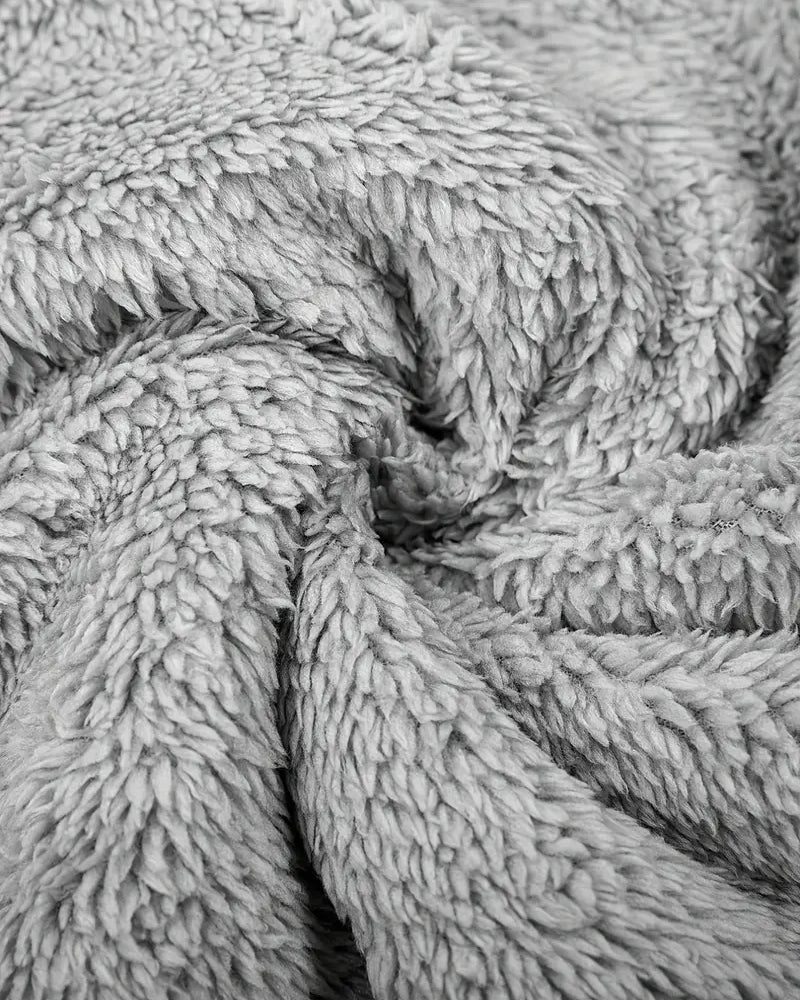 Fleece-Lined Thick Furry Jumpsuit