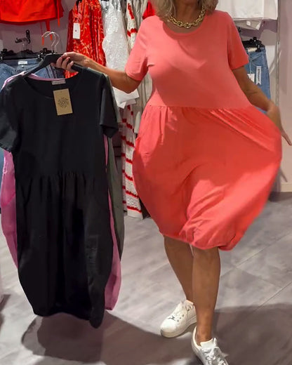 Casual Lantern Dress