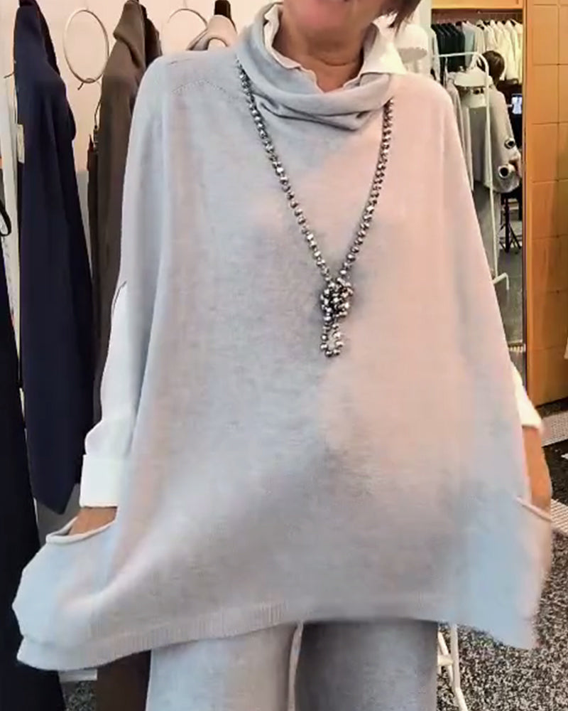 Cake Collar Layered Jumper