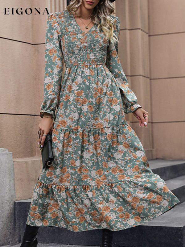 New elegant long skirt, elegant and high-end dress Green clothes dress dresses maxi dress midi dress