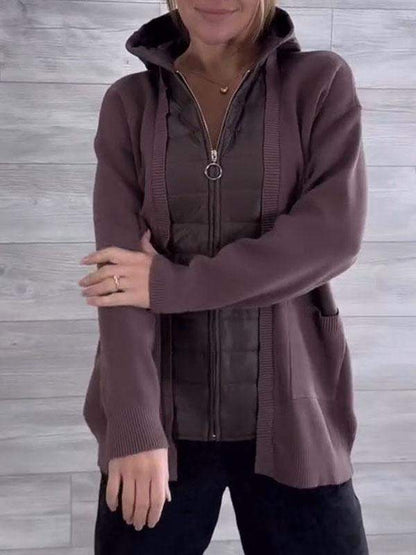 Women's Simple Long Sleeve Knitted Cardigan Cardigan Tops