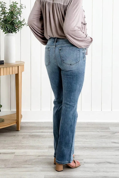 Women's Fashionable High Stretch Slimming Jeans Bottoms pants