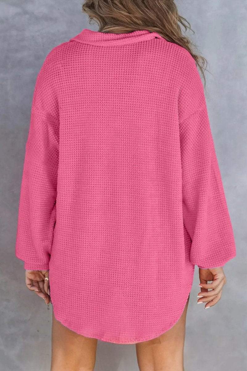 Women's Loose Solid Color Casual Pullover Sweater sweater Top