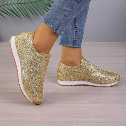 Women's Sequined Casual Sports Shoes Shoes