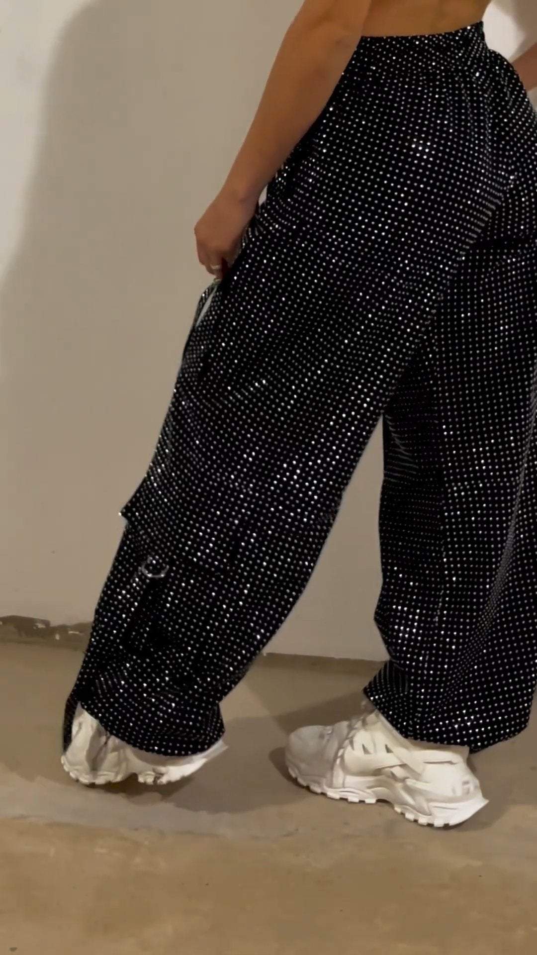 Women's Sequined Trousers Pants