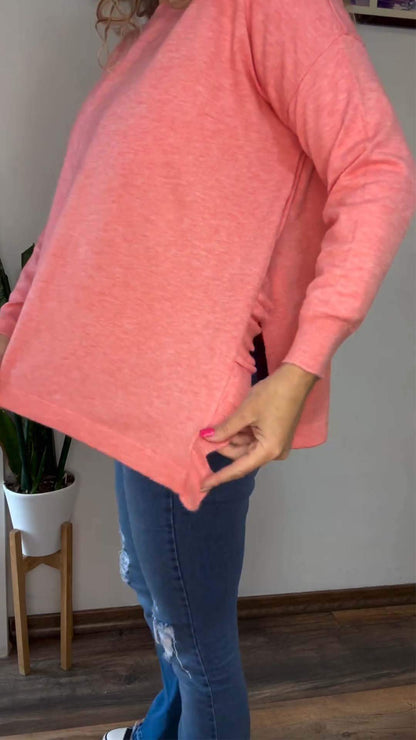 Women's Casual Solid Long Sleeve Top Top