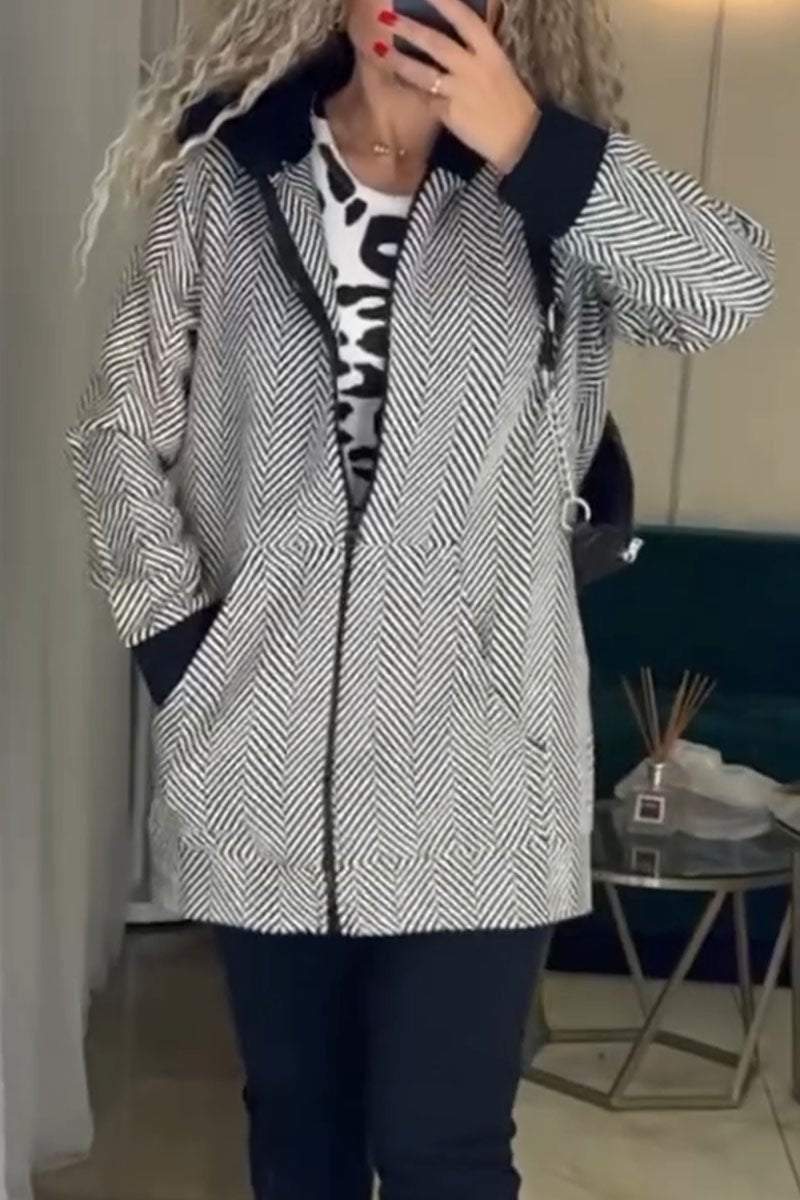 Women's Casual Solid Color Pocket Zipper Cardigan Cardigan Tops