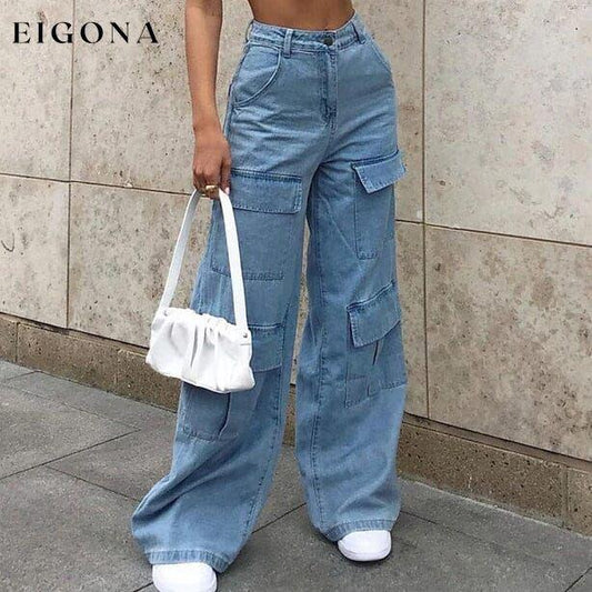 Women's Cargo Pants Jeans 2XL __stock:200 bottoms refund_fee:1200