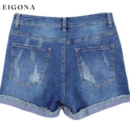 Women's Jeans Shorts Independence Day Denim __stock:200 bottoms refund_fee:1200