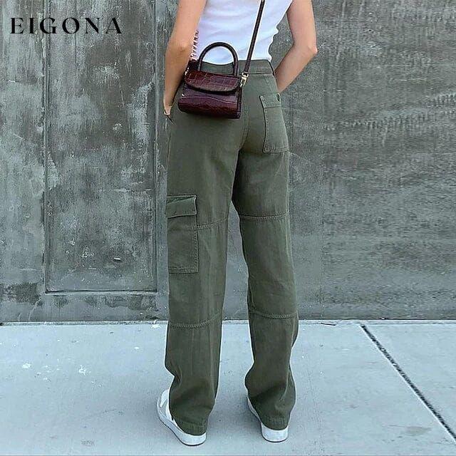 Women's Trouser Cargo Pants __stock:200 bottoms refund_fee:1200