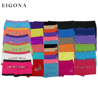 6-Pack: Women's Microfiber Boyshorts lingerie refund_fee:800