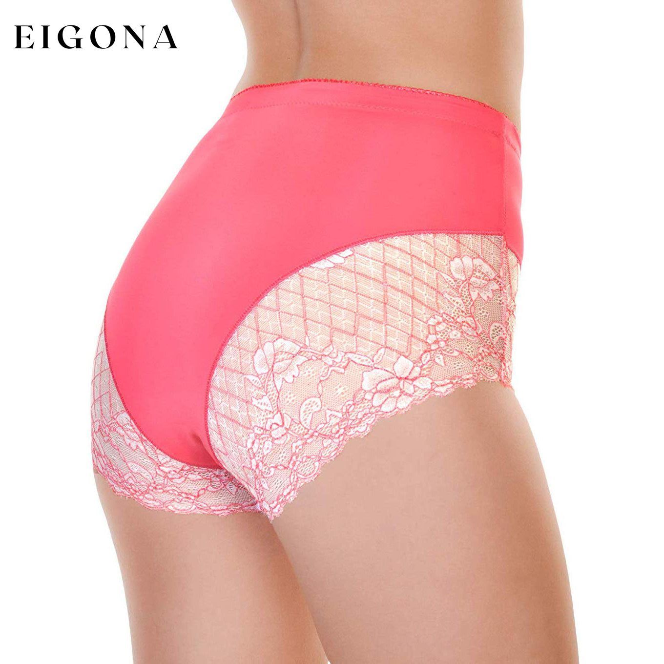 6-Pack: Women's High Rise Lace Leg Briefs __stock:100 lingerie refund_fee:1200