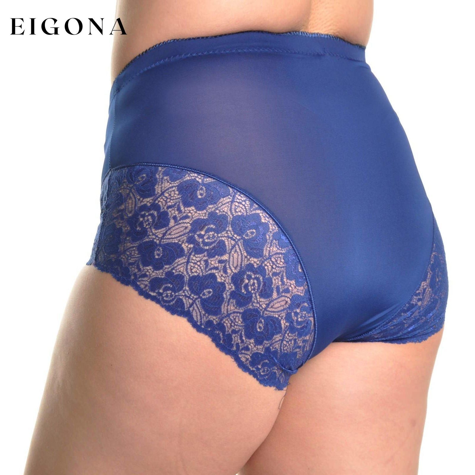 6-Pack: Women's High Rise Lace Leg Briefs __stock:100 lingerie refund_fee:1200