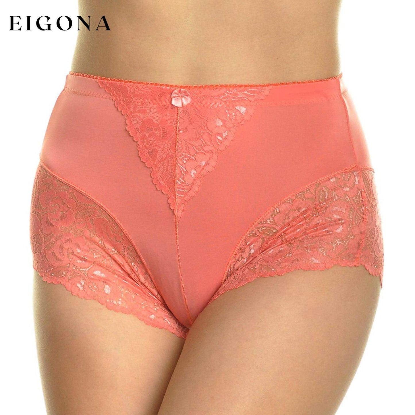 6-Pack: Women's High Rise Lace Leg Briefs __stock:100 lingerie refund_fee:1200