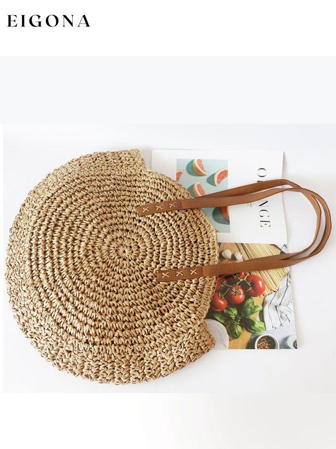 Boho Woven Tote Bag accessories bag cotton linens