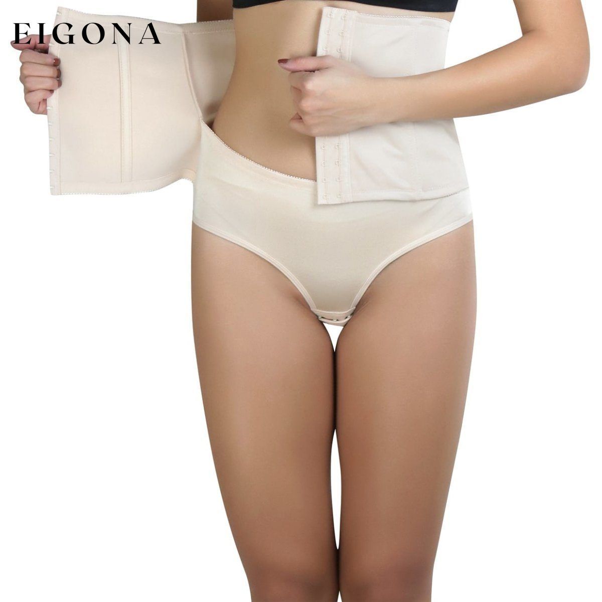 Hook Eye Waist Cincher and Backside Enhancer __stock:550 lingerie refund_fee:1200