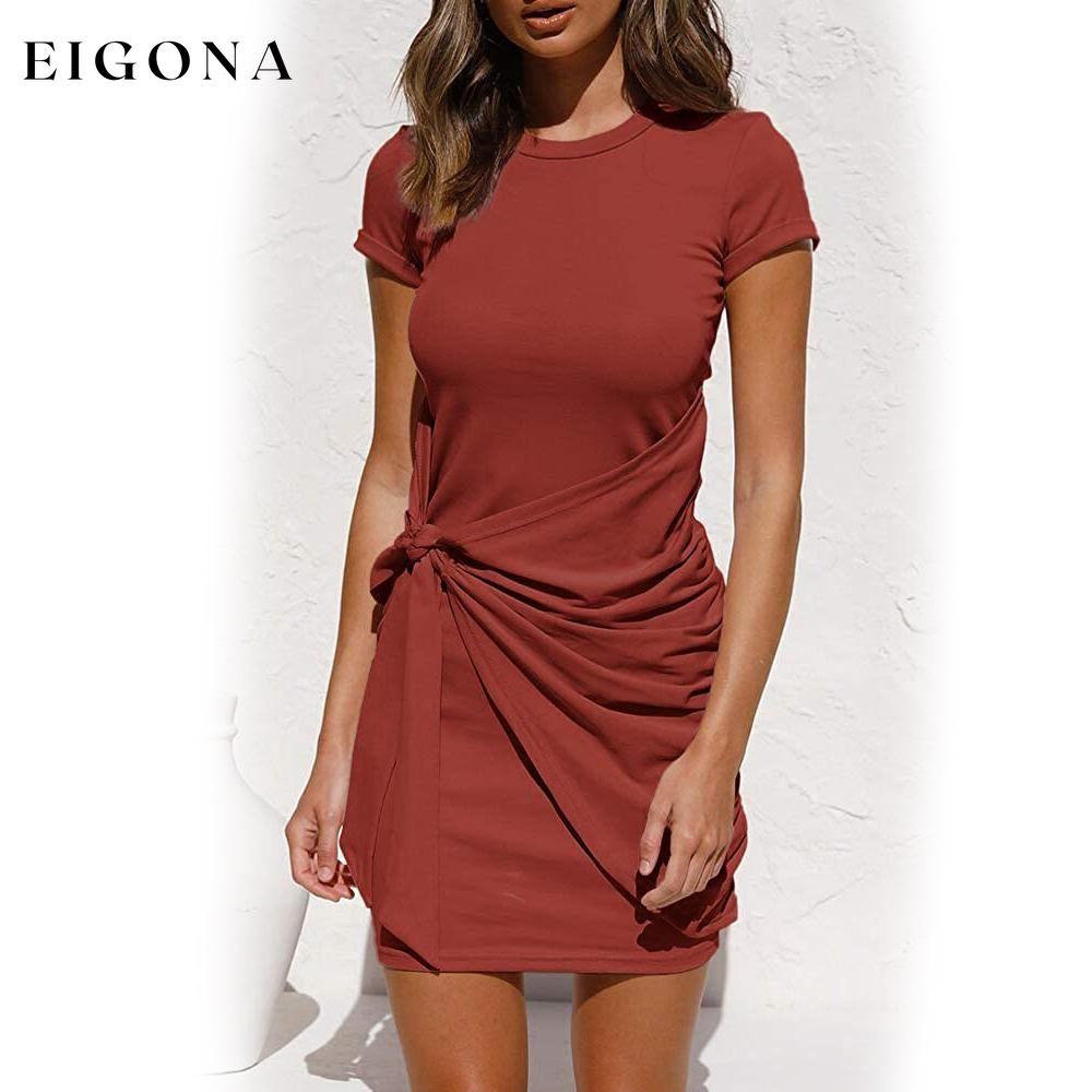 Women's Summer T Shirt Dress __stock:200 casual dresses clothes dresses refund_fee:1200