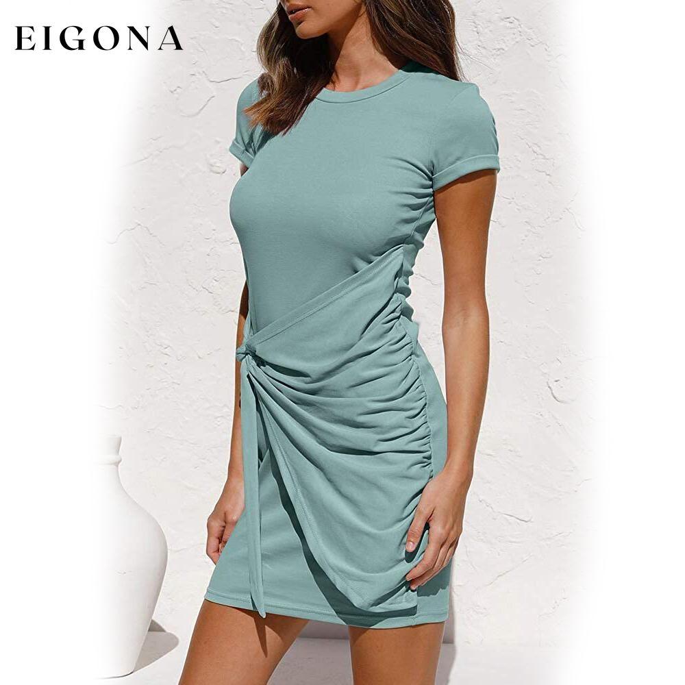 Women's Summer T Shirt Dress __stock:200 casual dresses clothes dresses refund_fee:1200