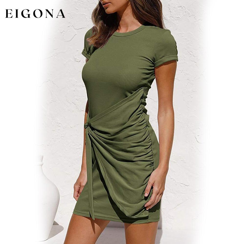 Women's Summer T Shirt Dress __stock:200 casual dresses clothes dresses refund_fee:1200