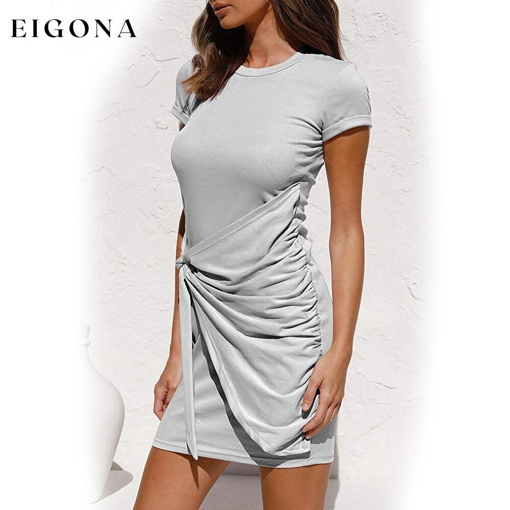 Women's Summer T Shirt Dress __stock:200 casual dresses clothes dresses refund_fee:1200