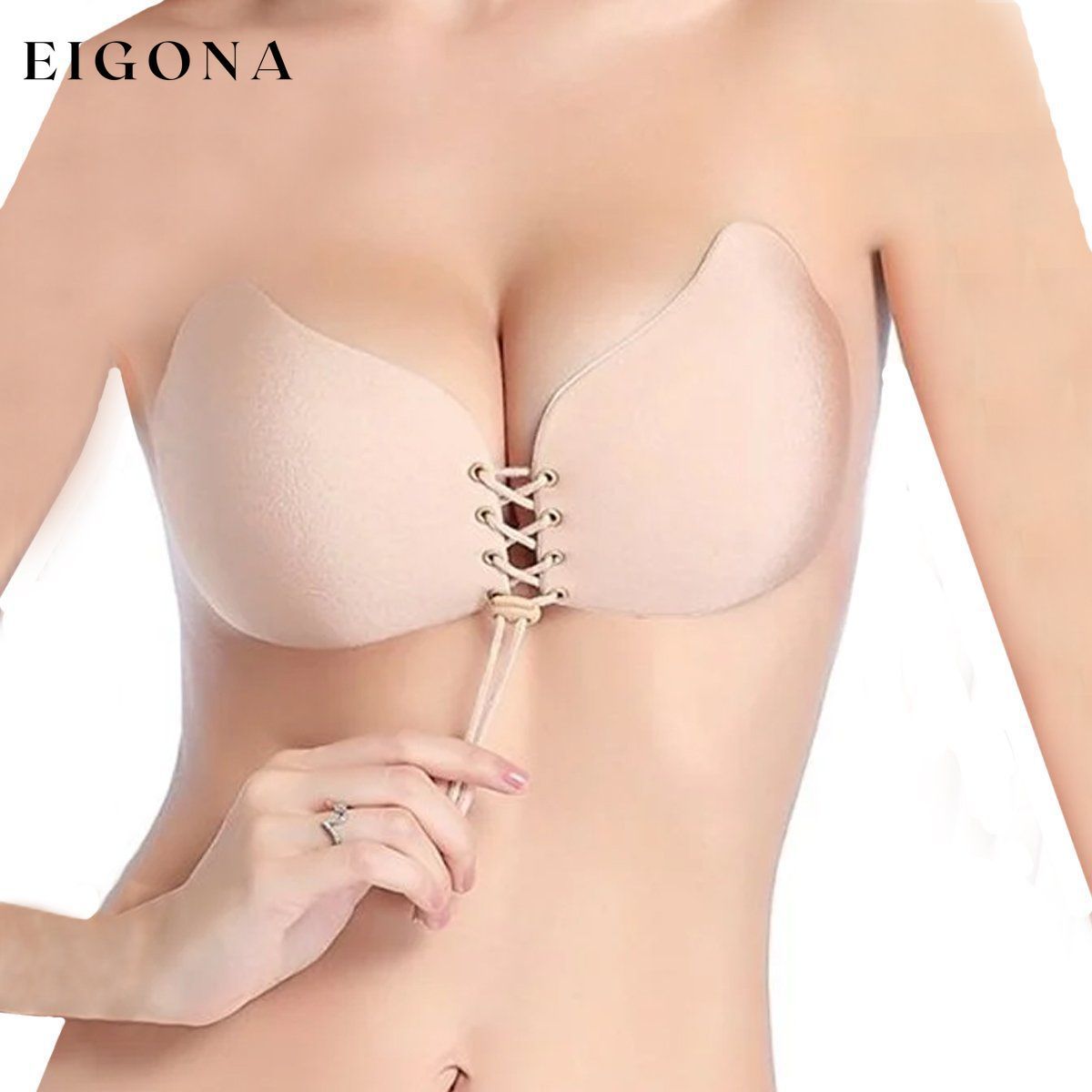 Mango Shaped Enhancing Self Adhesive Push-Up Bra Nude __stock:550 lingerie refund_fee:800