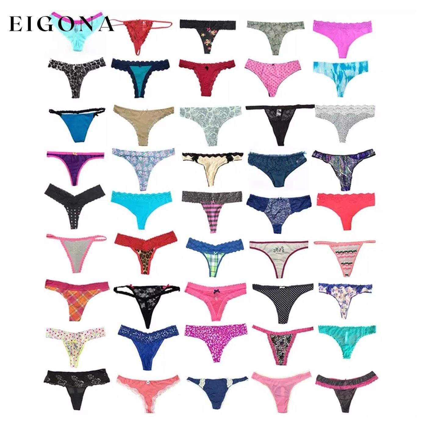 Mystery Panties Briefs Bikini Thongs Thongs Strings lingerie refund_fee:800