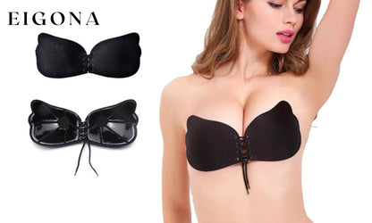 Reusable Butterfly Gel Push-Up Bra - Assorted Colors and Sizes __stock:50 lingerie Low stock refund_fee:800