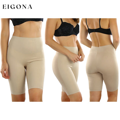 Women's High Waisted Smooth and Silky Torso Control Long Leg Shapewear __stock:250 lingerie refund_fee:1200