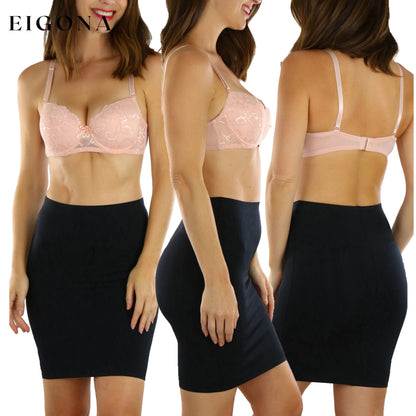 Women's High Waisted Smooth and Silky Torso Control Shapewear Skirt __stock:250 lingerie refund_fee:800