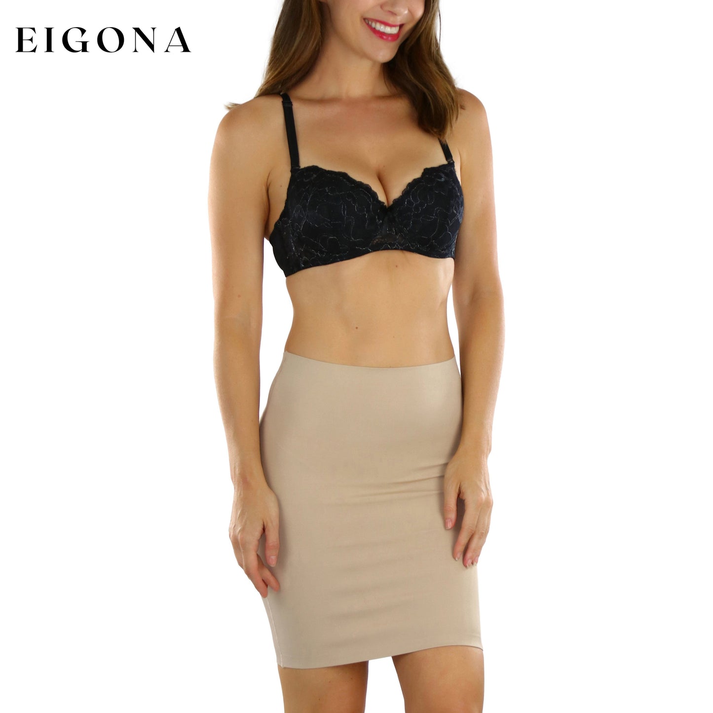 Women's High Waisted Smooth and Silky Torso Control Shapewear Skirt __stock:250 lingerie refund_fee:800