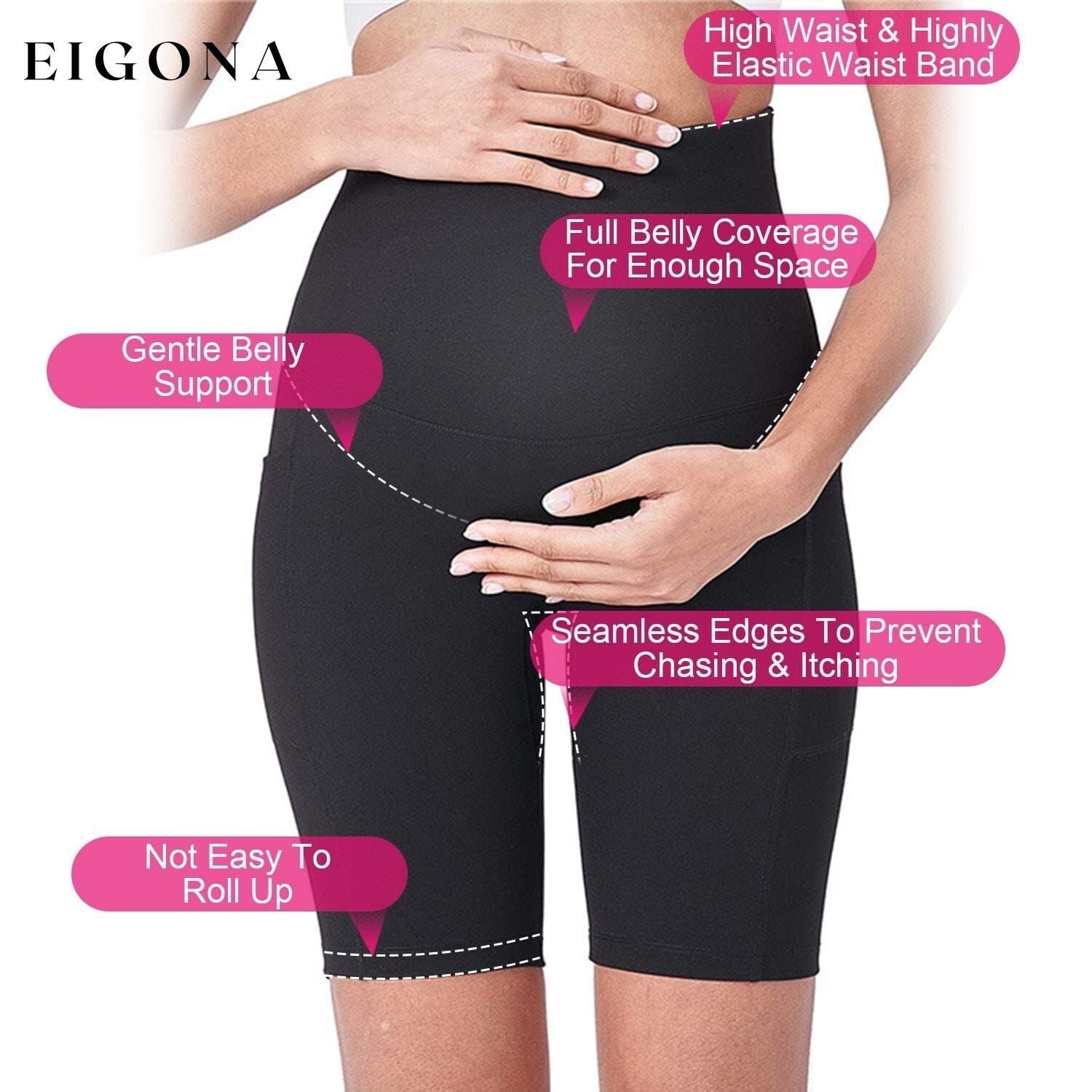 Women Maternity Seamless Shorts __stock:50 lingerie refund_fee:1200