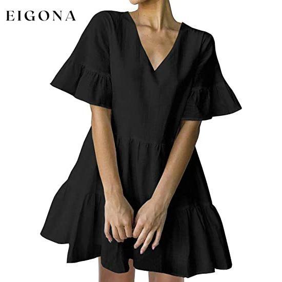 Women’s Cute Shift Dress with Pockets __stock:500 casual dresses clothes dresses refund_fee:800
