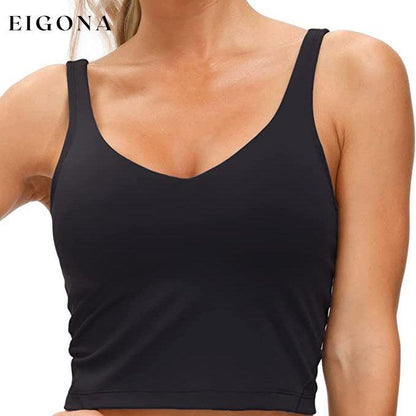 Women’s Longline Wirefree Padded Sports Bra __stock:100 lingerie refund_fee:1200