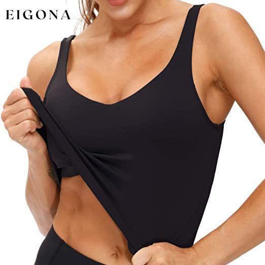 Women’s Longline Wirefree Padded Sports Bra __stock:100 lingerie refund_fee:1200