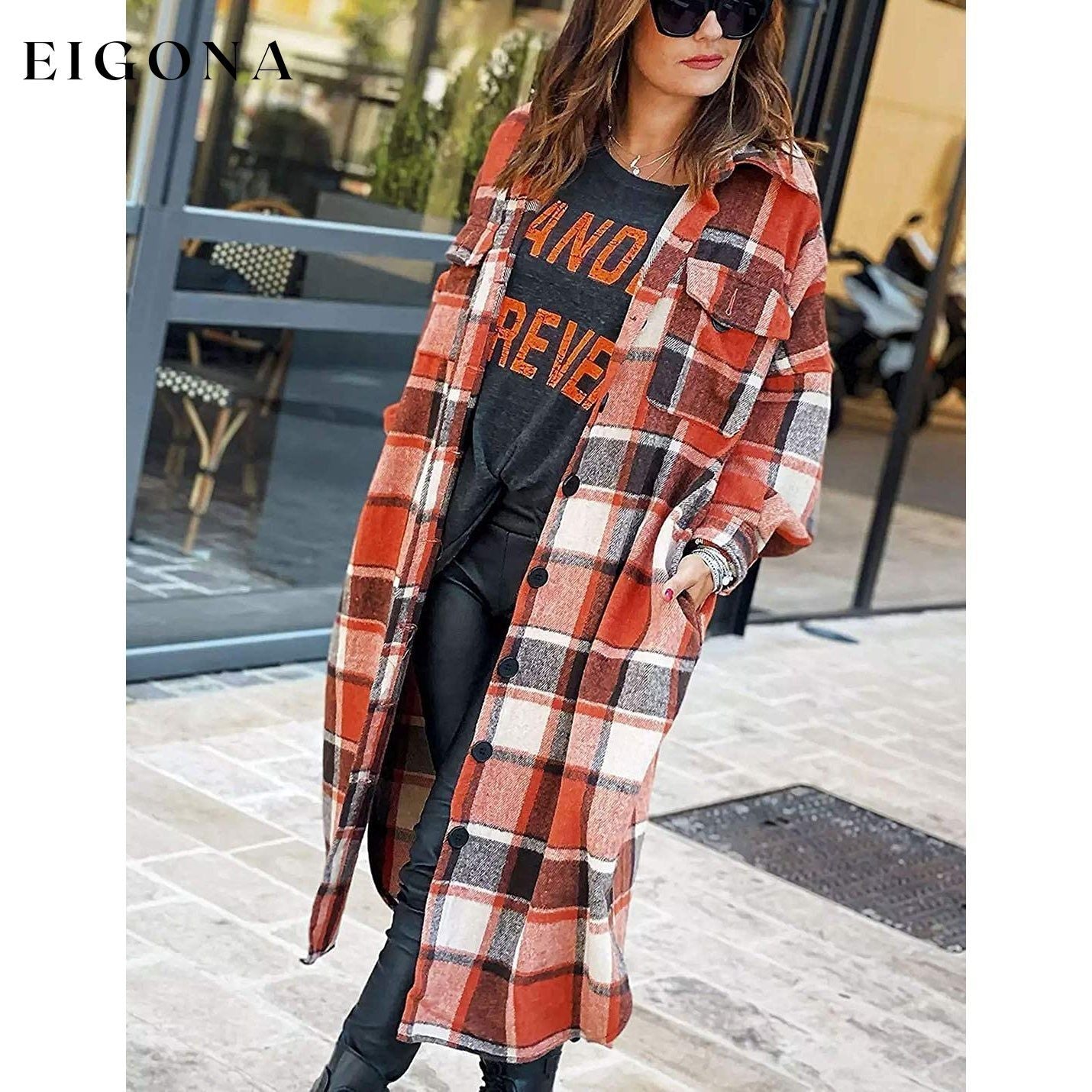 Womens Lounge Lapel Button Up Long Sleeve __stock:200 Jackets & Coats refund_fee:1800