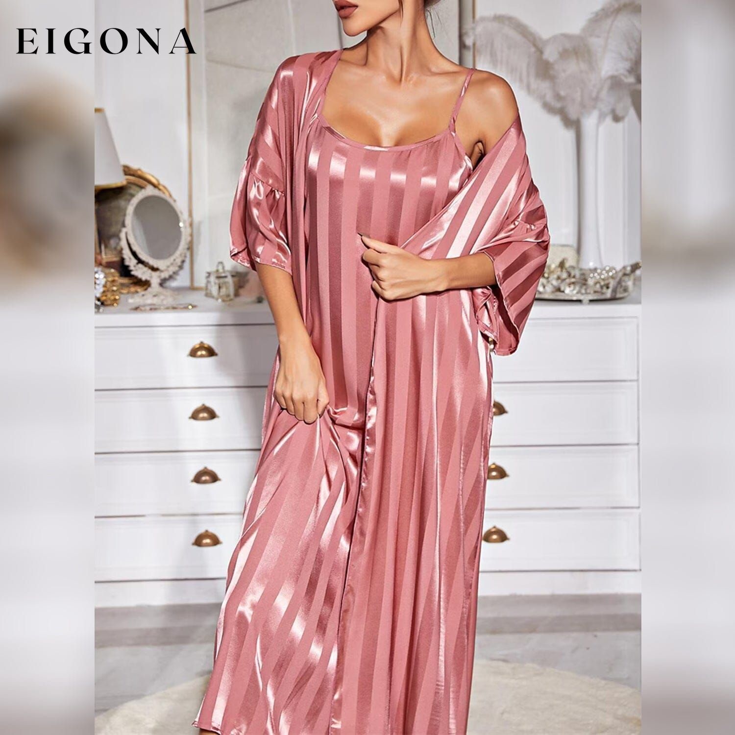 Women's Pajamas Bathrobe Robes Nightgown __stock:200 casual dresses clothes dresses refund_fee:1200