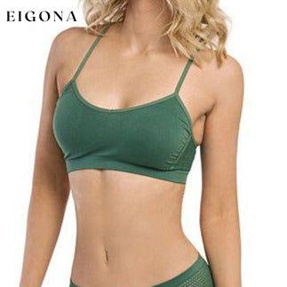 Women's Seamless Mesh Racerback Bralette Sports Bras __stock:1000 lingerie refund_fee:800