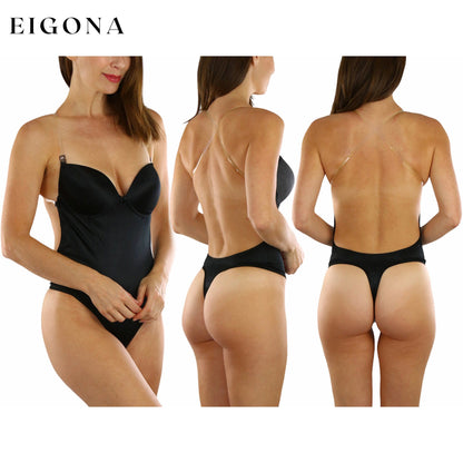 Women's Thong or Bikini Backless Body Shaper __stock:250 lingerie refund_fee:1200